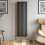 Anthracite Designer Radiator Vertical Oval Column Single Panel Rad 1600x480mm 1