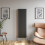Anthracite Designer Radiator Vertical Oval Column Double Panel Rad 1600x480mm 4