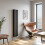 Anthracite Designer Radiator Vertical Oval Column Double Panel Rad 1600x360mm 3