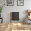 Anthracite Designer Radiator Horizontal Oval Column Double Panel Rad 600x600mm 4
