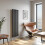 Anthracite Designer Radiator Vertical Oval Column Single Panel Rad 1600x480mm 3