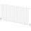 Designer Radiator Horizontal White Oval Column Rads Single Panel 600x1200mm 6