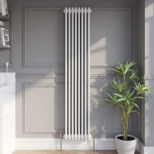 Traditional Colosseum Vertical Triple Bar Column Radiator 1800 x 380mm White