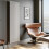 Designer Radiator Vertical White Oval Column Rads Single Panel 1800x600mm 2