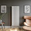 Designer Radiator Vertical White Oval Column Rads Single Panel 1600x600mm 4