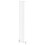 Designer Radiator Vertical White Oval Column Rads Single Panel 1600x240mm 6