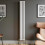 Designer Radiator Vertical White Oval Column Rads Double Panel 1800x240mm 1