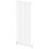 Designer Radiator Vertical White Oval Column Rads Single Panel 1600x600mm 6