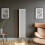 Designer Radiator Vertical White Oval Column Rads Double Panel 1600x360mm 4