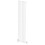 Designer Radiator Vertical White Oval Column Rads Single Panel 1600x360mm 6