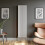 Designer Radiator Vertical White Oval Column Rads Double Panel 1800x480mm 4