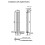 1800x360mm Designer Radiator Vertical White Oval Column Rads Double Panel Modern 9