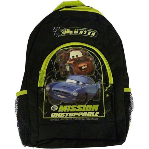 Disney Cars Backpack with a front pocket