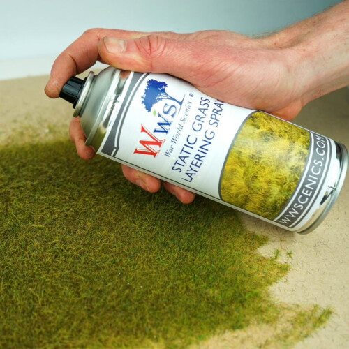 Static Grass Layering Spray Adhesive (400ml) 1