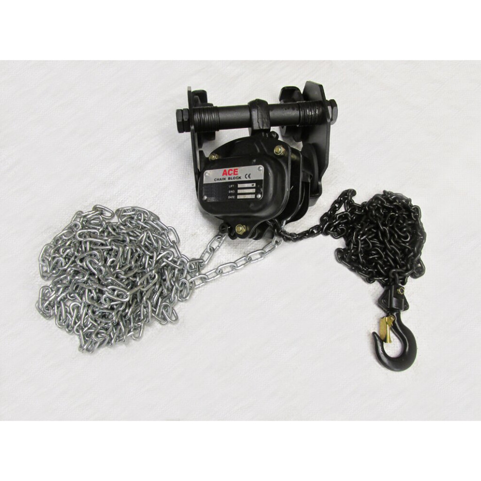 Beam Trolley Chain Block Combination 2T 3M (Push Girder Hoist Tackle) 600988576070