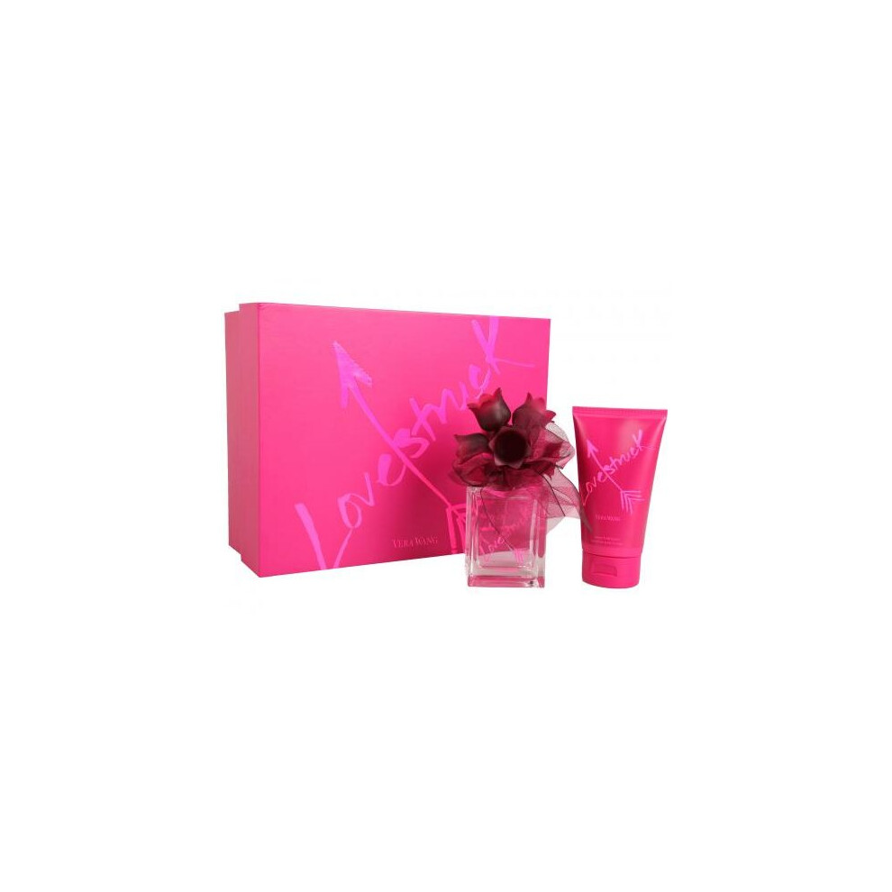 Vera Wang Love Struck 2 Pcs Set: 3.4 Edp Sp + 5 Oz B/L