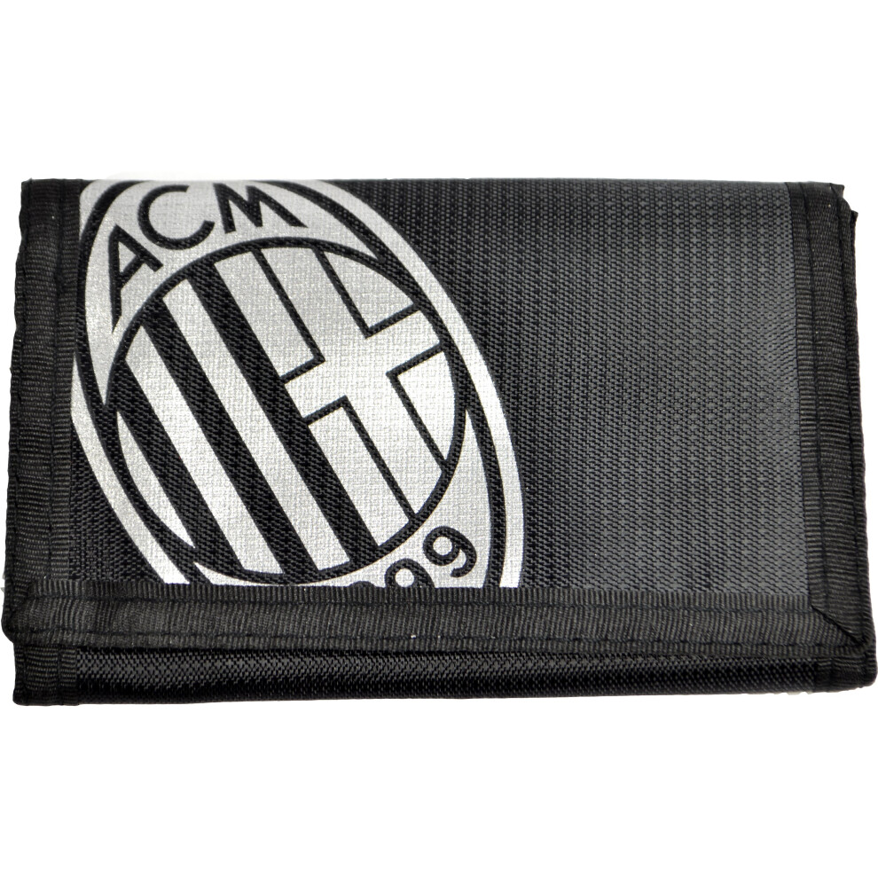 AC Milan Foil Print Tri Fold Wallet