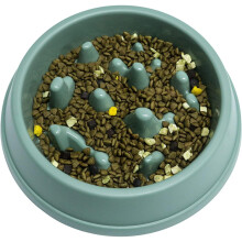 Slow Feeder Dog Bowls Large or Small Breed-Anti-Slip Dog Food Bowls or Cat Feeder Food Bowl for Slow Down Eating, Pets Puppy Supplies Dog Gifts