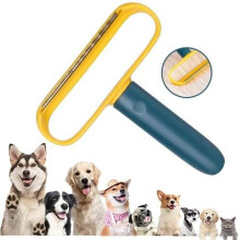 Pet Hair Remover, Dog Cat Hair Remover,Portable Lint Brush Remover - Reusable Double Sided Fur Remover for Furniture and Clothes, Gets Every Hair!