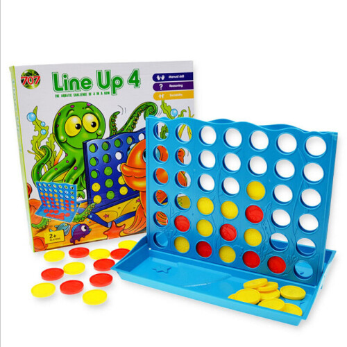Connect 4 Board Game for Kids, Classic 4 in a Row Game