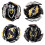 Gyroscope Set, Spinning Top with Launchers, Spinning Top 4pcs Set 4