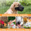Dog muzzle, soft mesh dog muzzle with adjustable straps (XS) 3