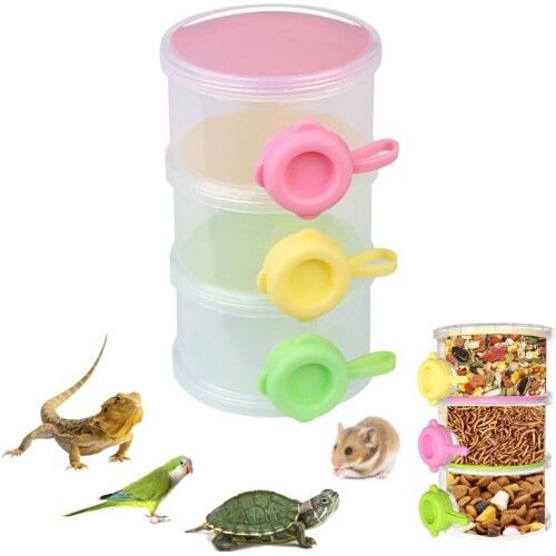 Hamster Portable Food Storage Box Sealed Classification Snack Box 1