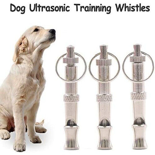 3 Pack Dog Whistle Training Stop Barking Control Tools 2