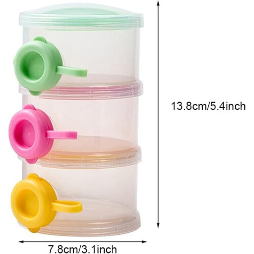 Hamster Portable Food Storage Box Sealed Classification Snack Box 2