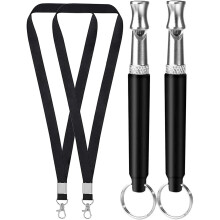 Dog Whistle Stop Barking, Recall Training, Ultrasonic Silent Dog Whistle Trainer with Lanyard