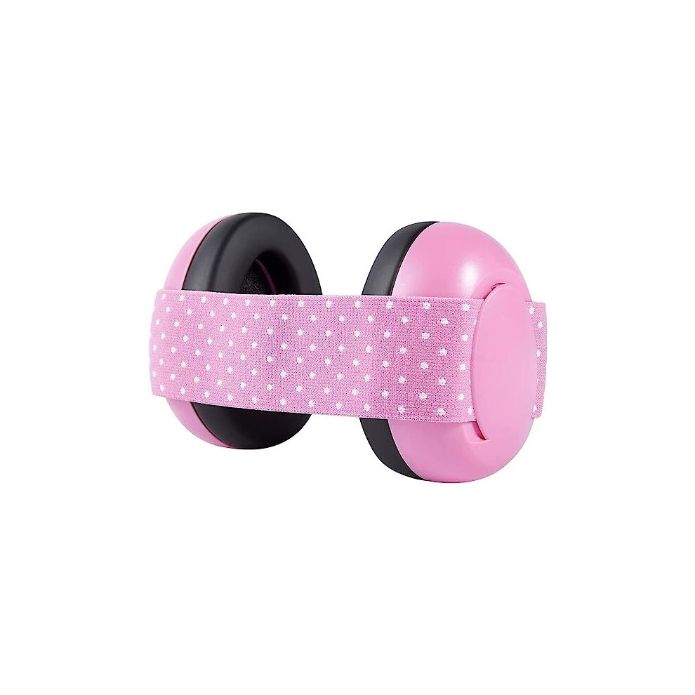 Baby Ear Defenders, Baby Noise Cancelling Ear Protector Baby Sleep Earmuff(Pink) Unisex Kids Pink Yadong