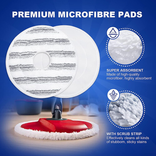 Mop Head Replacement for Vileda Spin and Clean Mop 2