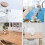 PVC Table Protector 60 X 60cm Clear Table Cloth Transparent Waterproof 1.5mm Thick 4
