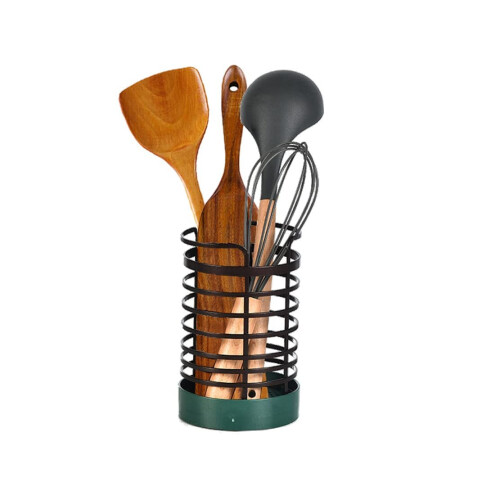 Kitchen Utensil Holder Standing, Cutlery Rack Counter Organizer