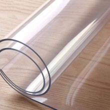 PVC Table Protector 60 X 60cm Clear Table Cloth Transparent Waterproof 1.5mm Thick