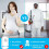 Ultrasonic Pest Repeller 2 Pack, Insect Control, Spider Repellent 3