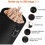 Peg Bag, Black Large Peg Bag with Closing Cord and Hanging Snap Hook 4