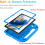 Kids Case  Protector for Samsung Galaxy Tab A8 10.5 Blue(Screen protector not included) 5