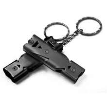 150 Decibels With Less Effort Stainless Steel Lifesaving Whistle