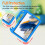 Kids Case  Protector for Samsung Galaxy Tab A8 10.5 Blue(Screen protector not included) 3