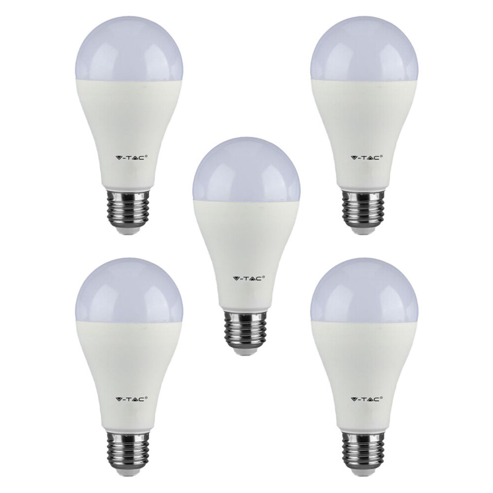 (5 Pack) Litecraft Light Bulb 17W E27 Edison Screw GLS-image-OPC-PBYH7ZN-NEW