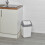 URBN Living (20L White/Grey) 5/20/30/50L Waste Recycling Bin Swing Lid Kitchen 4
