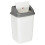 URBN Living (50L White/Grey) 5/20/30/50L Waste Recycling Bin Swing Lid Kitchen 4