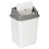 URBN Living (30L White/Grey) 5/20/30/50L Waste Recycling Bin Swing Lid Kitchen 4