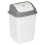 URBN Living (30L White/Grey) 5/20/30/50L Waste Recycling Bin Swing Lid Kitchen 5