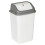 URBN Living (50L White/Grey) 5/20/30/50L Waste Recycling Bin Swing Lid Kitchen 5
