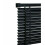(75cm X 150cm) Black PVC Venetian Trimmable Window Blinds 1