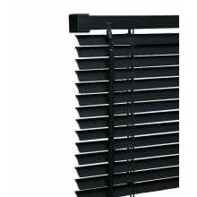 (210cm X 150cm) Black PVC Venetian Trimmable Window Blinds