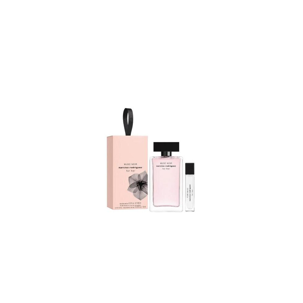 Narciso Rodriguez Musc Noir 2 Pcs Gift Set For Women: 3.4 Eau De Parfum Spray + 0.34 Eau De Parfum Spray