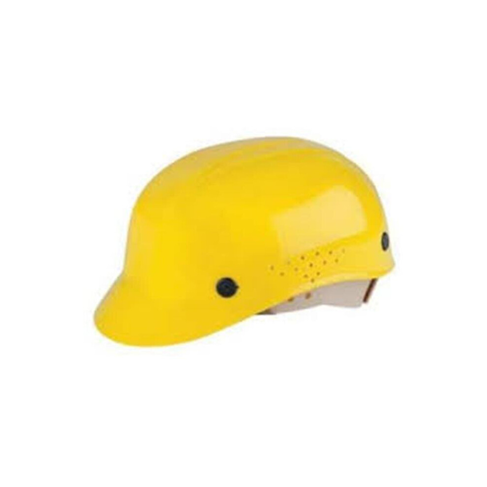 North Safety 068-Bc86020000 Bc86 Lowhazard Vented Bump Cap Deluxe Suspension - Yellow 821812676579